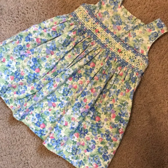 Blueberi Boulevard Floral Dress:18MO - Picture 4 of 8